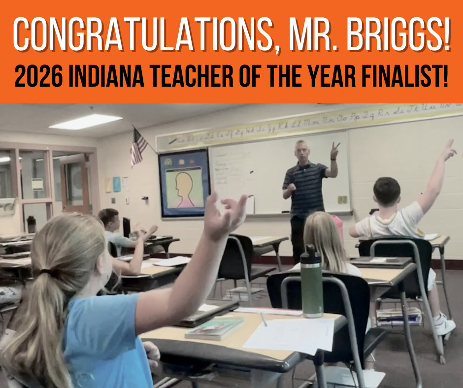 Congratulations to Martin Briggs - 2026 Indiana Teacher of the Year Finalist!
